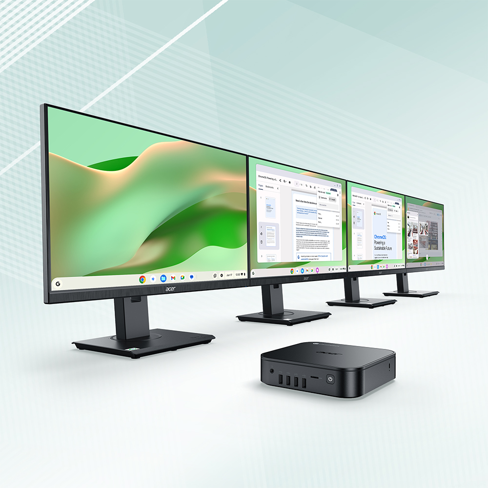 Expand Workspaces with 4 Displays