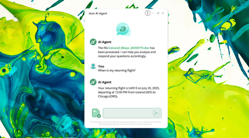 Acer AI Agent