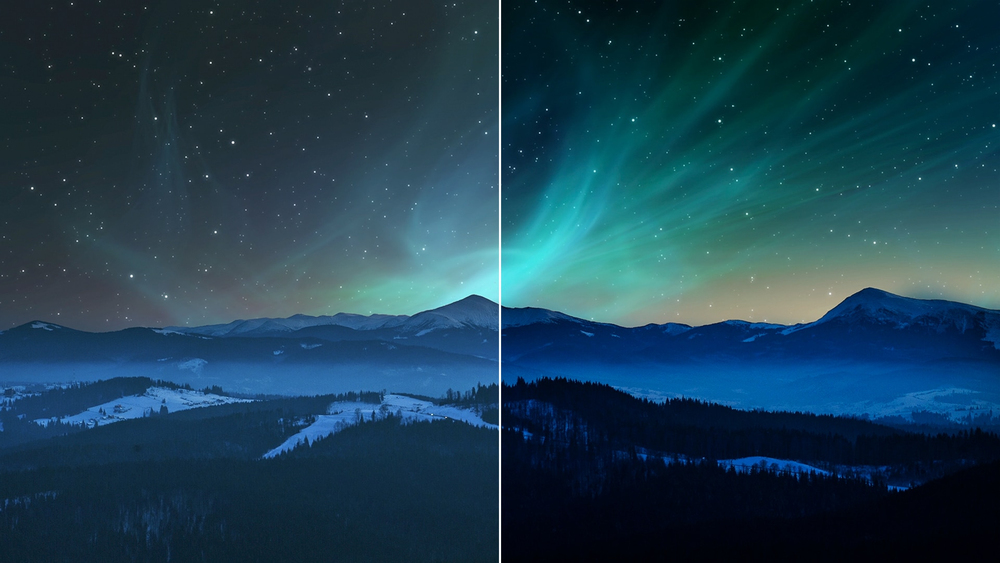 Exceptional contrast and accurate colour