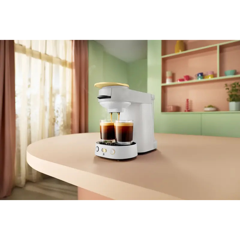 1 oder 2 Tassen köstlicher SENSEO® Kaffee in weniger als einer Minute