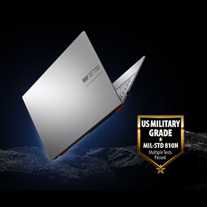 World’s most strictly tested US military-grade laptop durability*