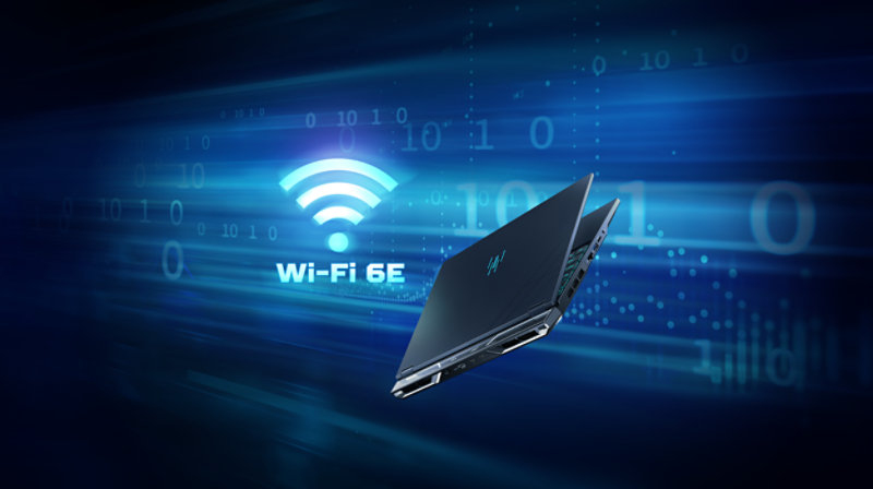 LOW-LATENCY GAMING WITH WI-FI 6E SPEED