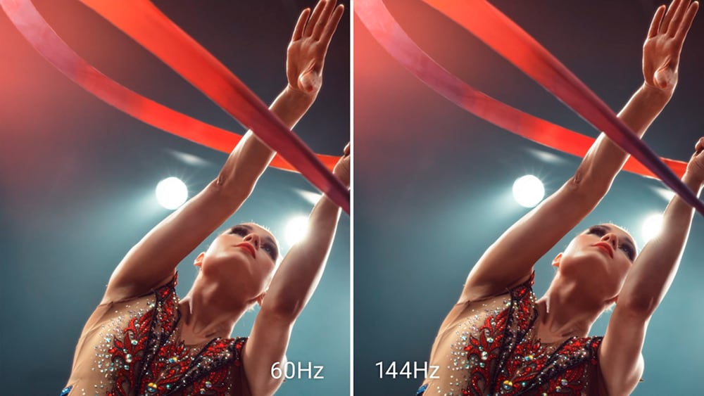 Clear visuals. Fluid motion.