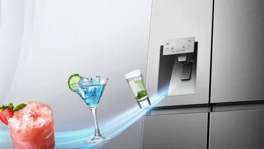 Eis- und Wasserspender