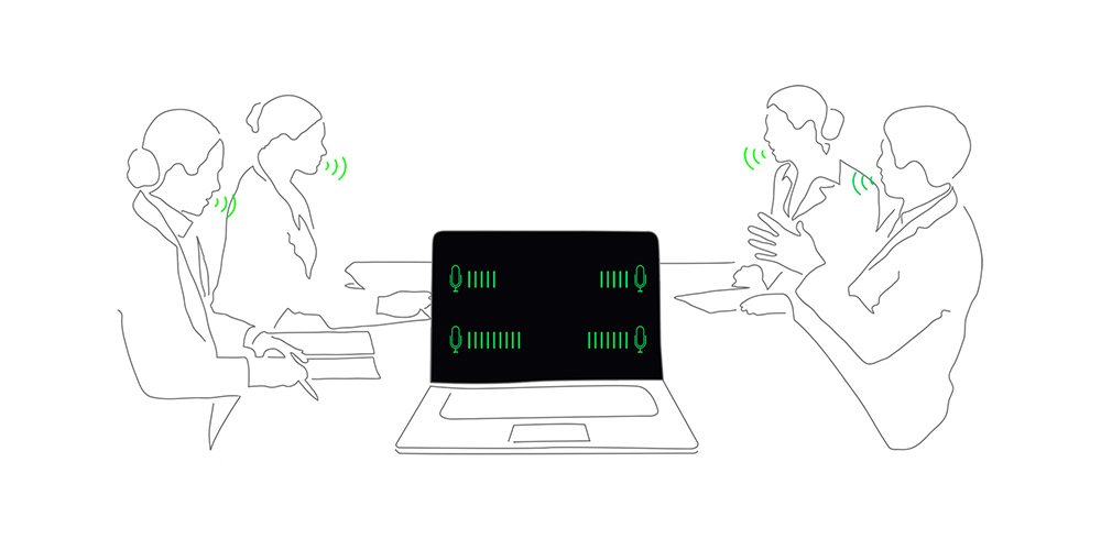 Multi-presenter conference call