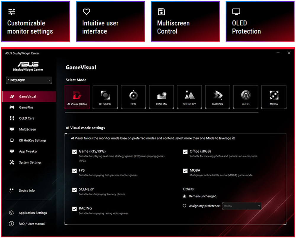 DISPLAYWIDGET CENTER
