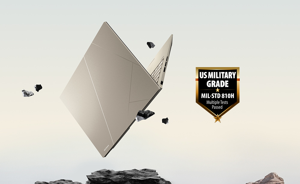 World’s most strictly tested US military-grade laptop durability*18
