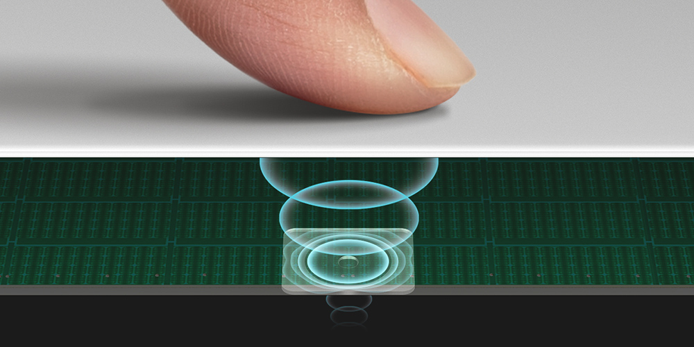 Quiet touchpad