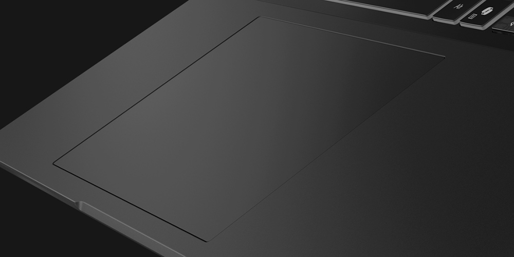Anti-fingerprint touchpad