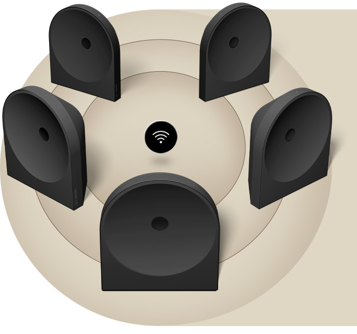 Verbinde mehrere Wi-Fi-Speaker für ein eindrucksvolles Sounderlebnis