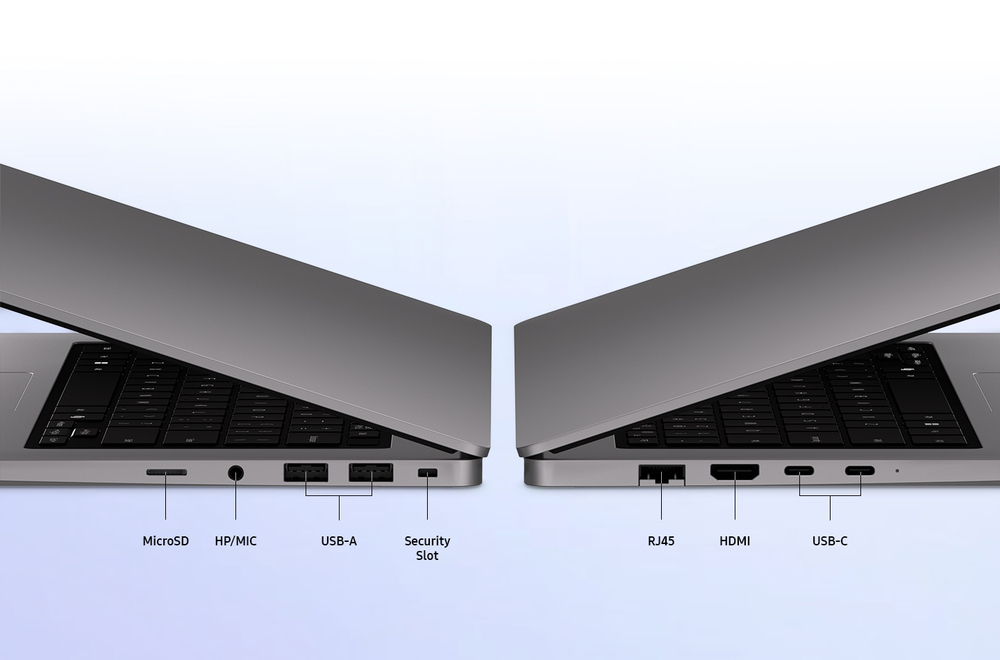 Ports you need, built right in