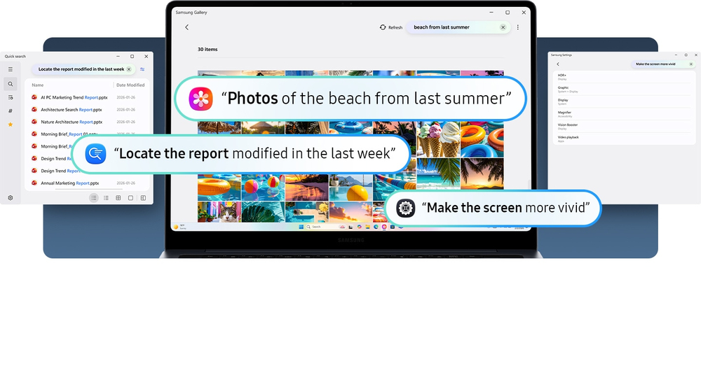 Search naturally. Find instantly