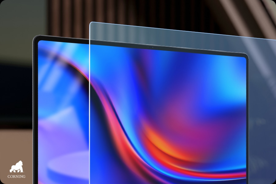 Optical clarity. Durable display