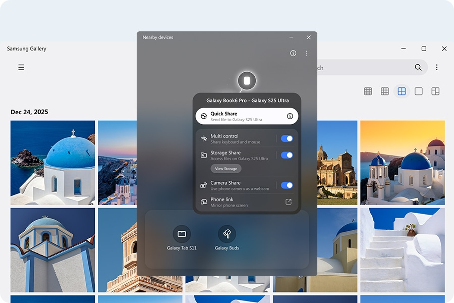 Nearby devices. Discover more around you