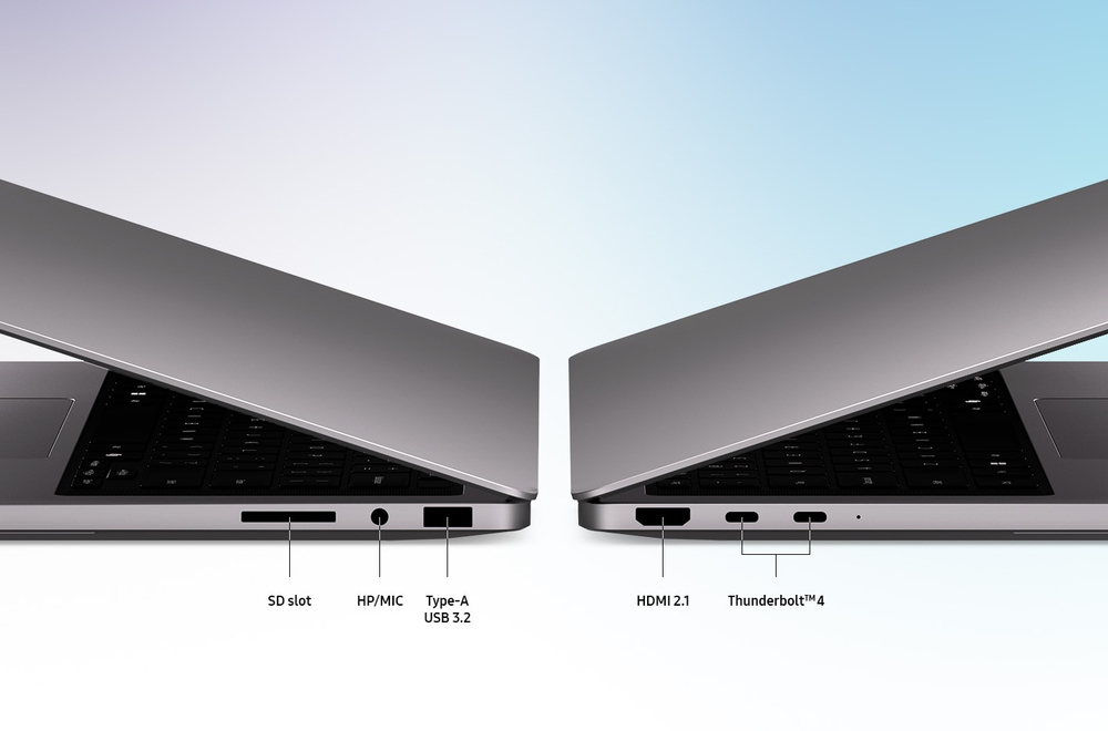 Ports you need, built right in