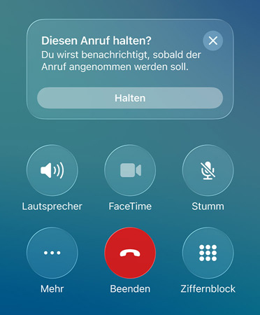 Warteschleifenassistenz