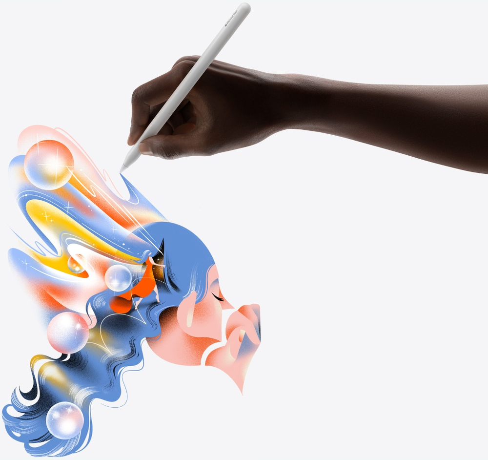 Apple Pencil Pro. Entwickelt für Kreativität ohne Limits.