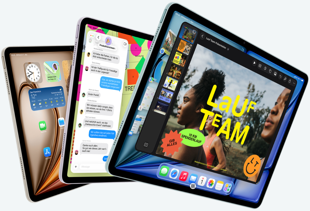 iPadOS und Apps. Mach alles wie im Flug.