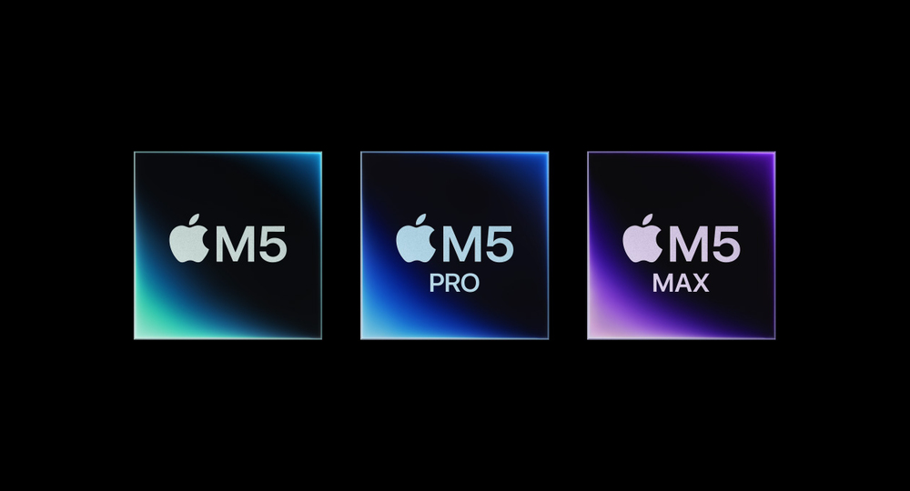 M5. M5 Pro. M5 Max.  Deine Schnell­auswahl.