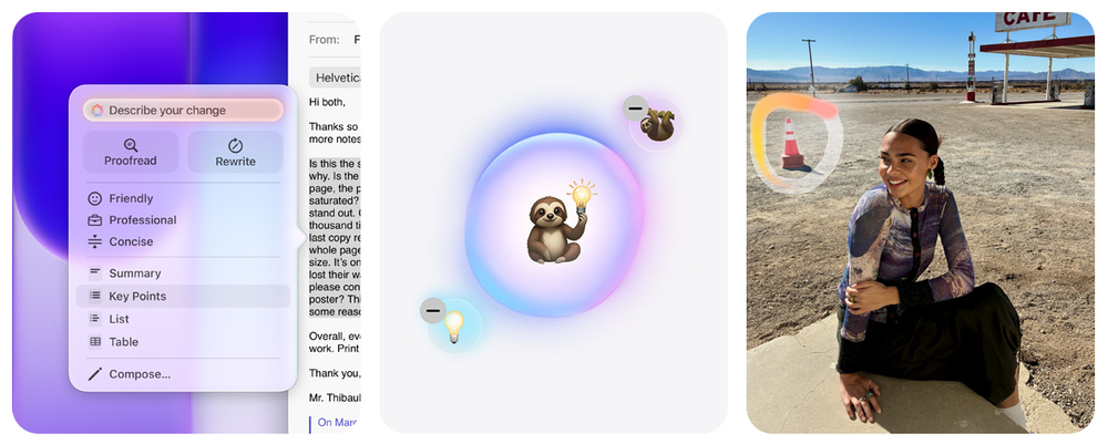 Entwickelt für Apple Intelligence.
