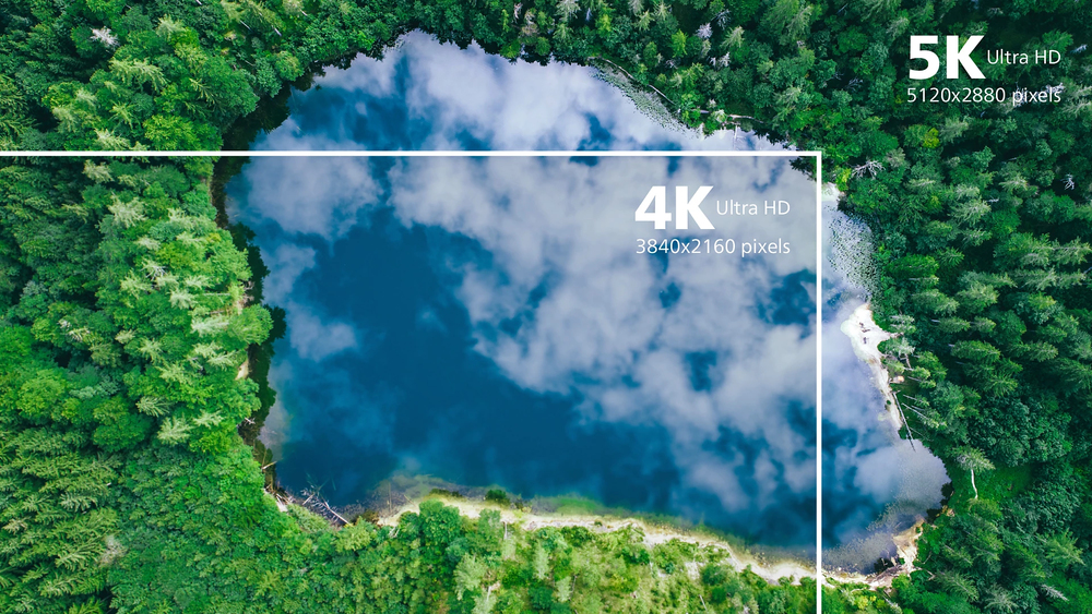5K Ultra HD (5120 x 2880) resolution for ultraclear visuals