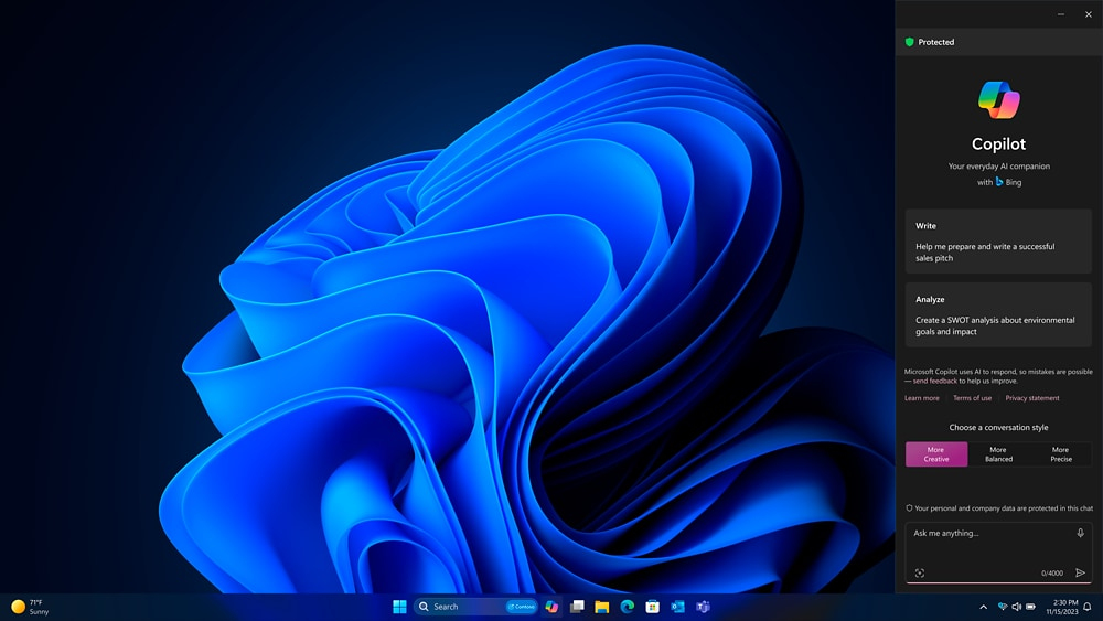 Accelera il successo del business con Copilot e Windows 11 Pro