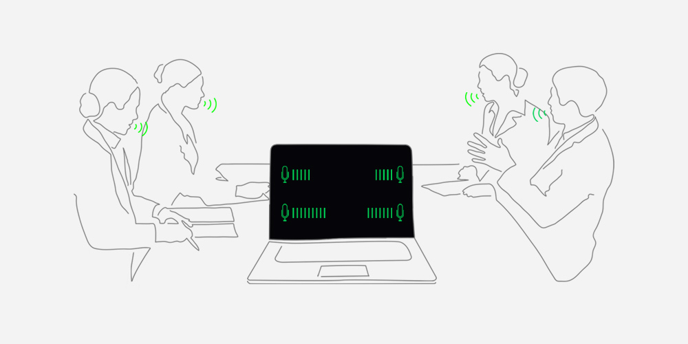 Multi-presenter conference call