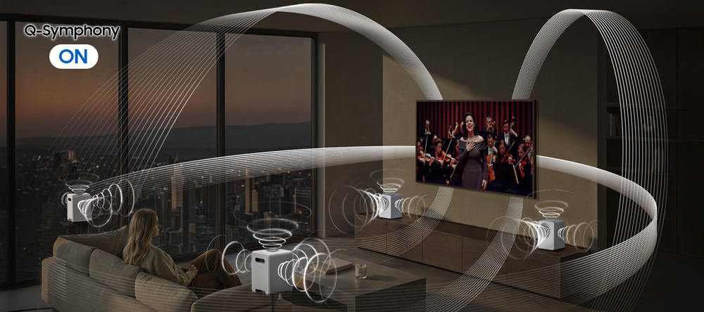 Harmonisches Zusammenspiel für immersiven Surround Sound