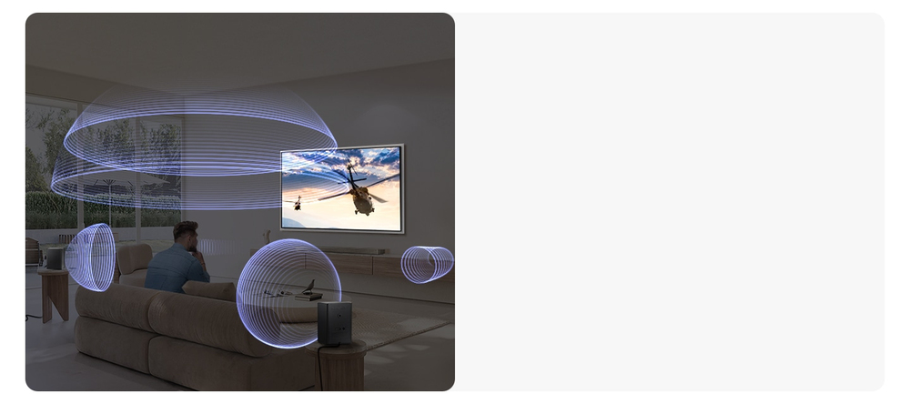 Kabelloser Surround Sound