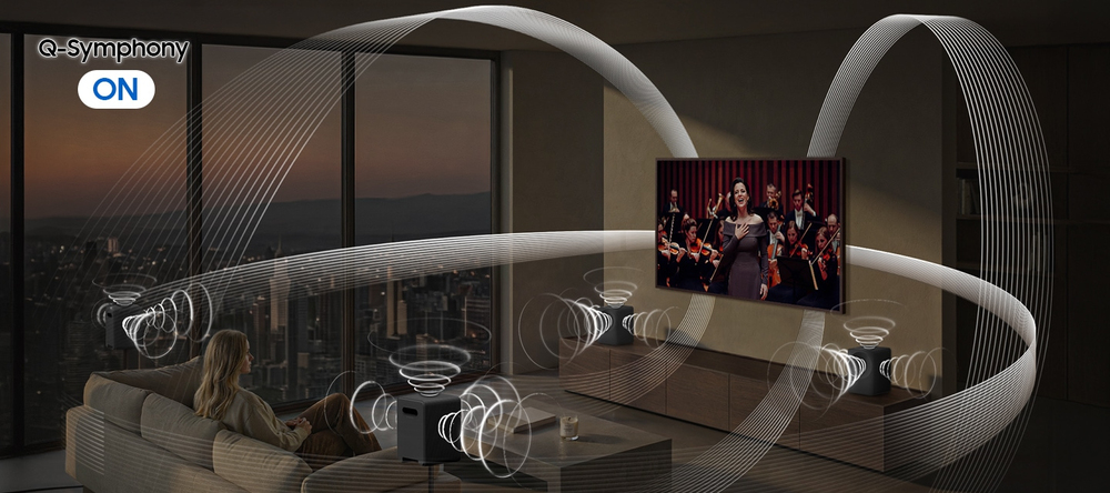 Harmonisches Zusammenspiel für immersiven Surround Sound