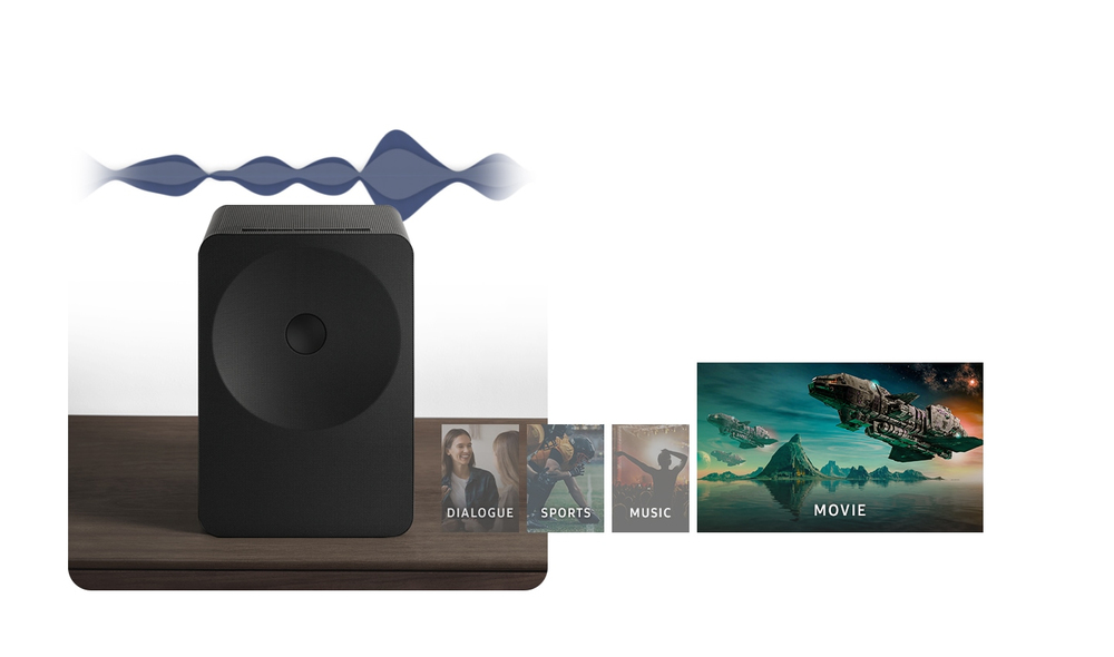 Erlebe Sound, der mithilfe von AI automatisch optimiert wird