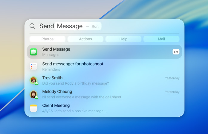 Spotlight helps you act fast.