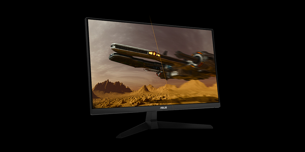 146HZ REFRESH RATE (OC) AND 1MS (MPRT) RESPONSE TIME