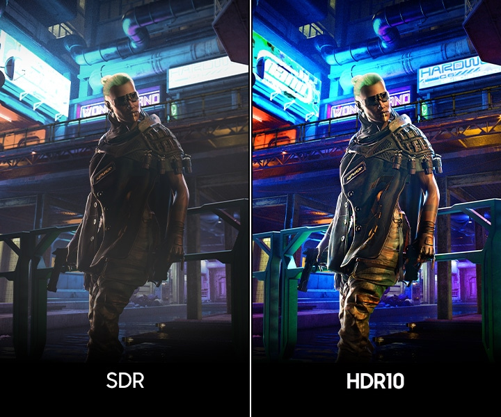 Enhanced brightness and clearer details