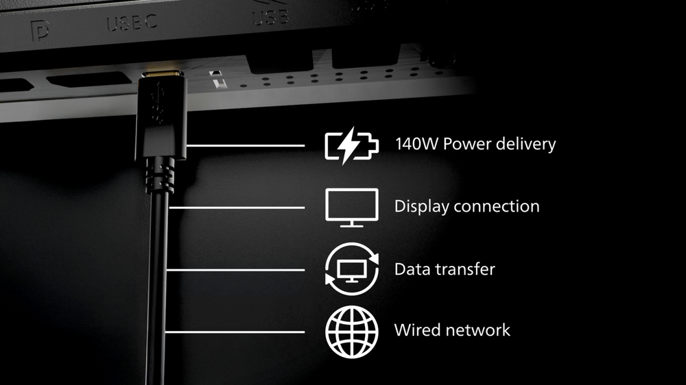 140W USB-C docking to power your entire setup