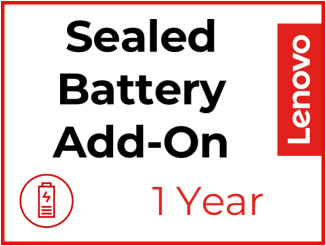 <b>1 Year Lenovo Sealed Battery Add-On Warranty</b>