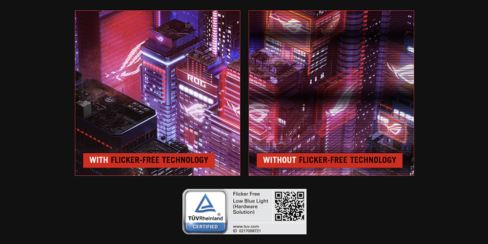 FLICKER-FREE TECHNOLOGY