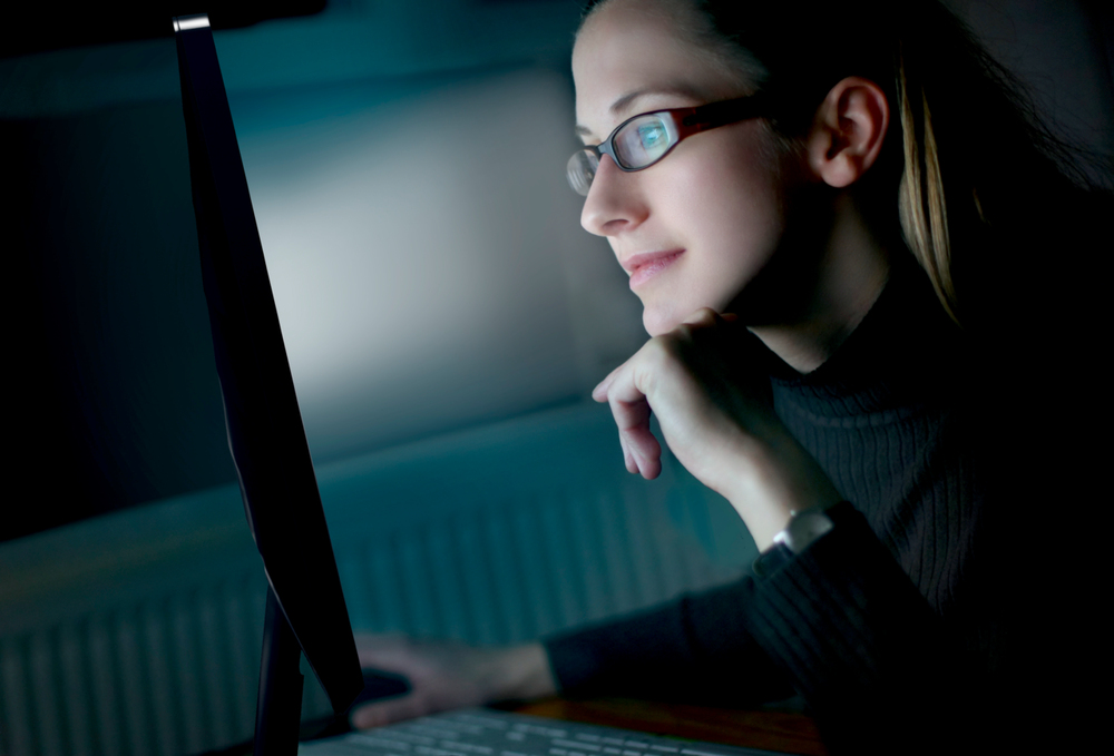 SoftBlue Technology: for comfortable viewing