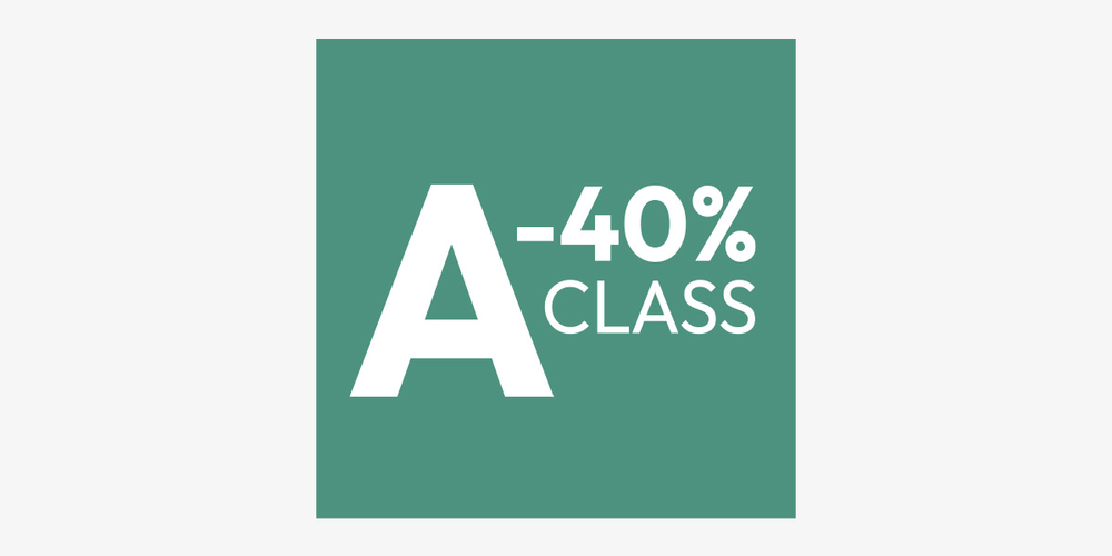 Classe A, ma 40% più efficiente