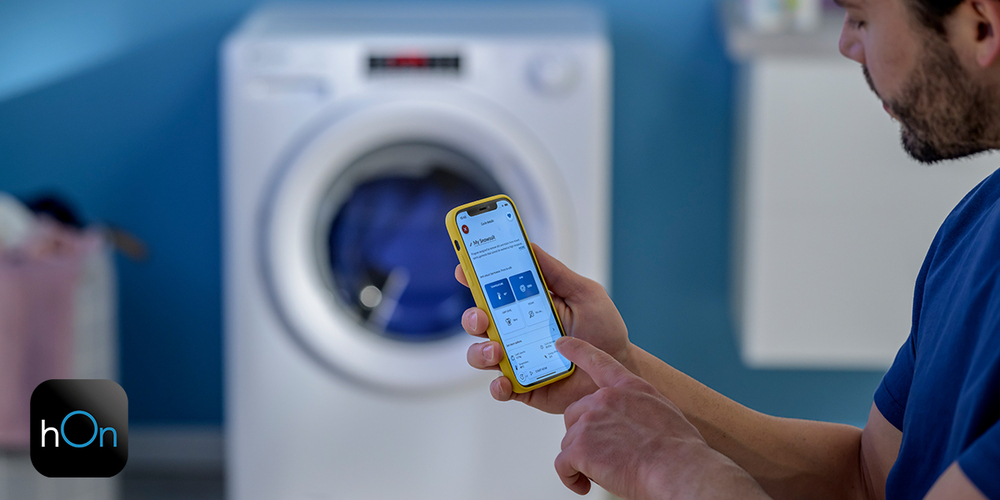 Esperienza di lavaggio più smart con l'app hOn