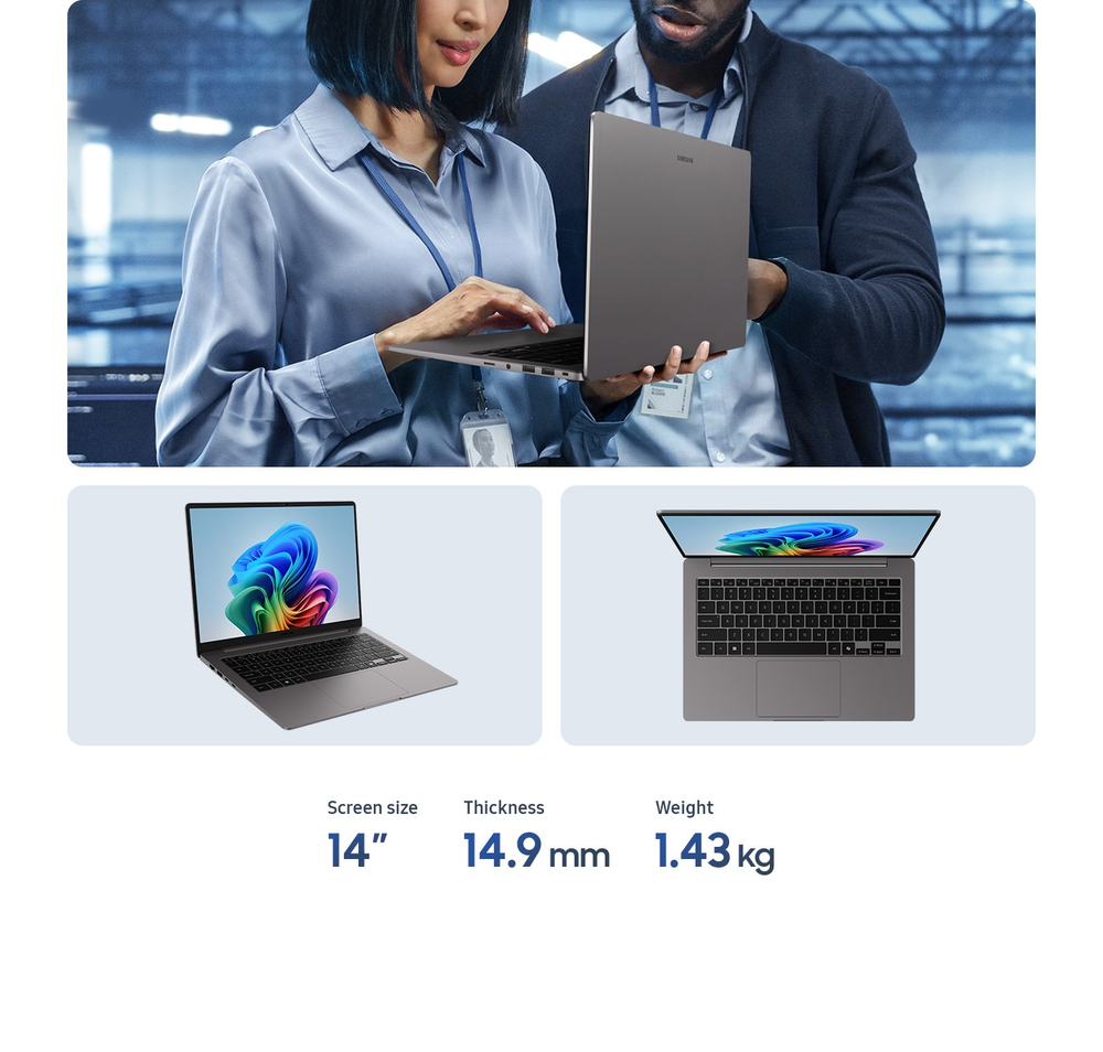 Slim and light by design