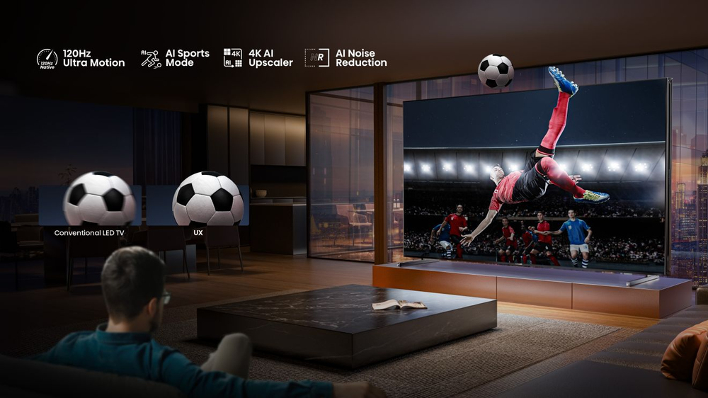 120Hz Ultra Motion, AI Sports Mode