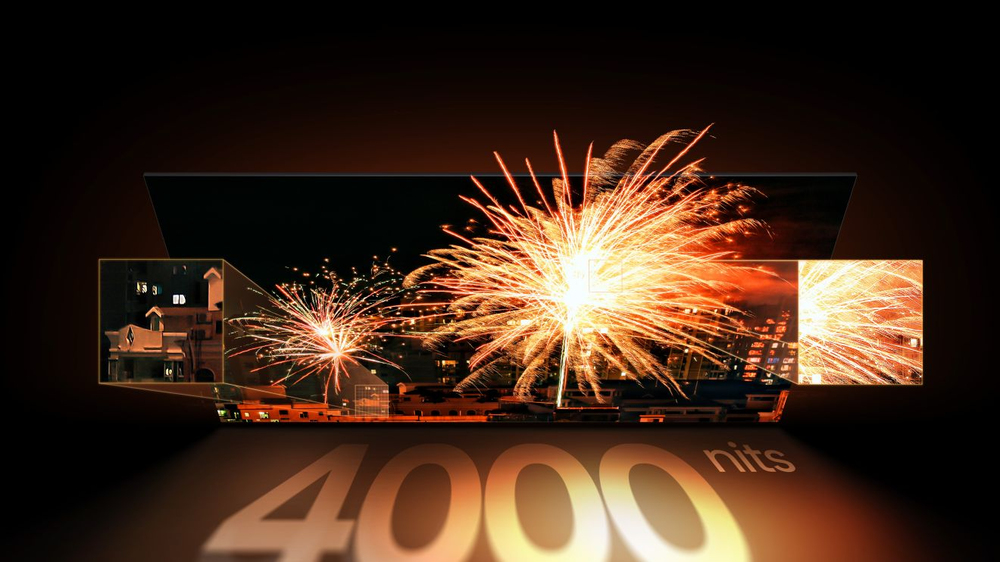 Bis zu 5000 Nits Spitzenhelligkeit