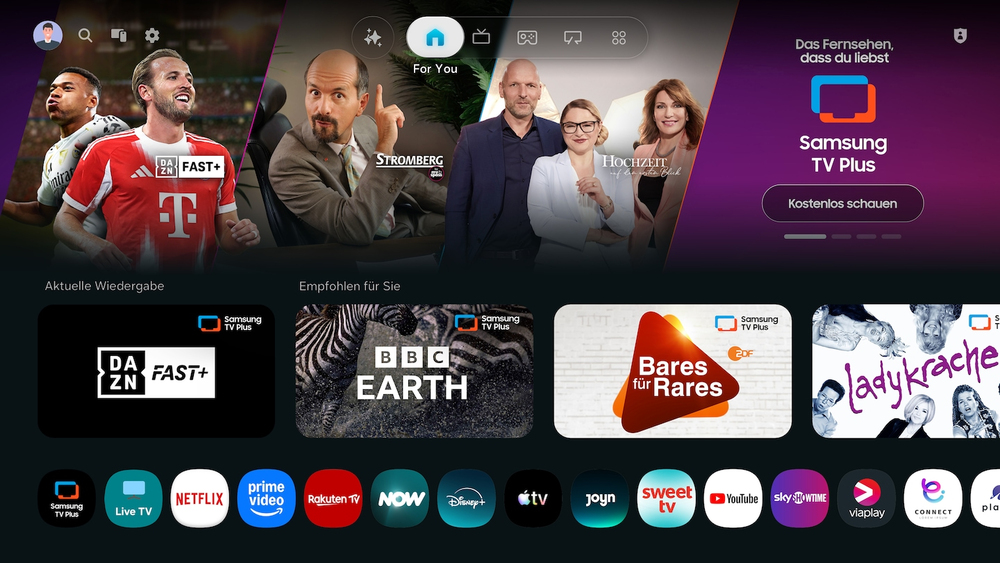 Personalisiere dein TV-Erlebnis