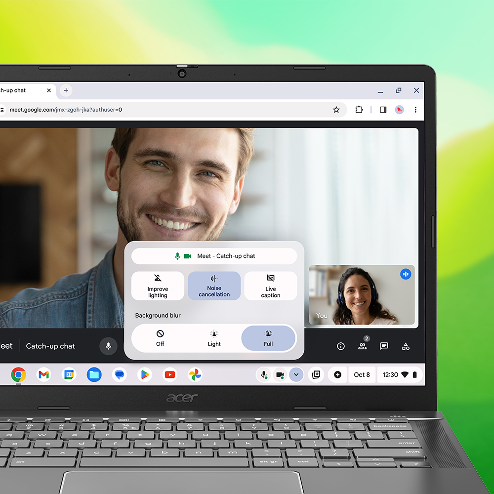 Crystal clear video calls, powered by AI