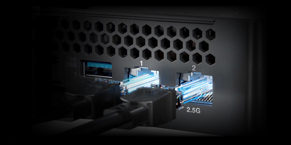 Dual 2.5G LAN Ports