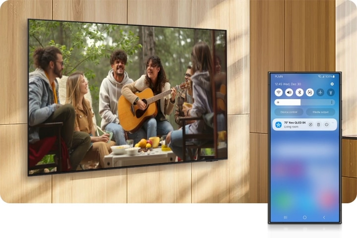 Nutze Samsung Tizen TV-Funktionen einfach mit deinem Mobiltelefon