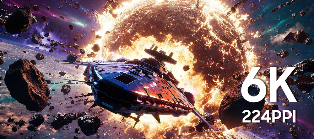 Next-level gaming. Now in 6K.