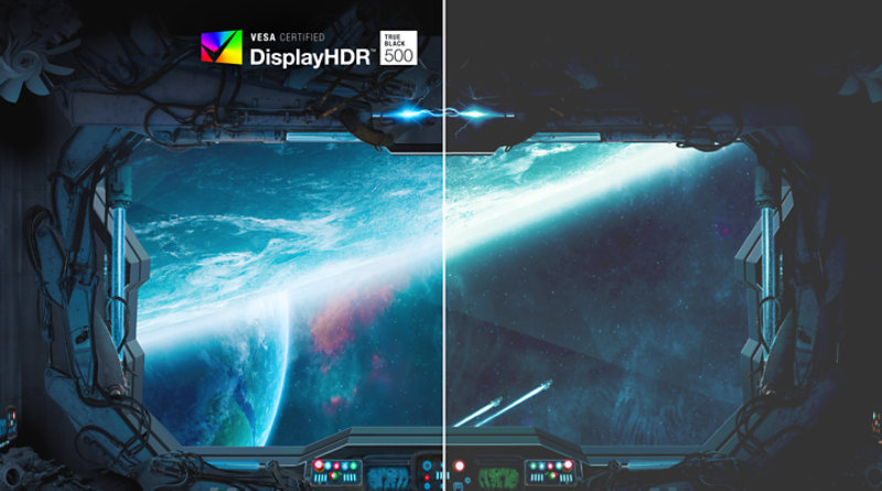 VESA DISPLAYHDR™ TRUE BLACK 500