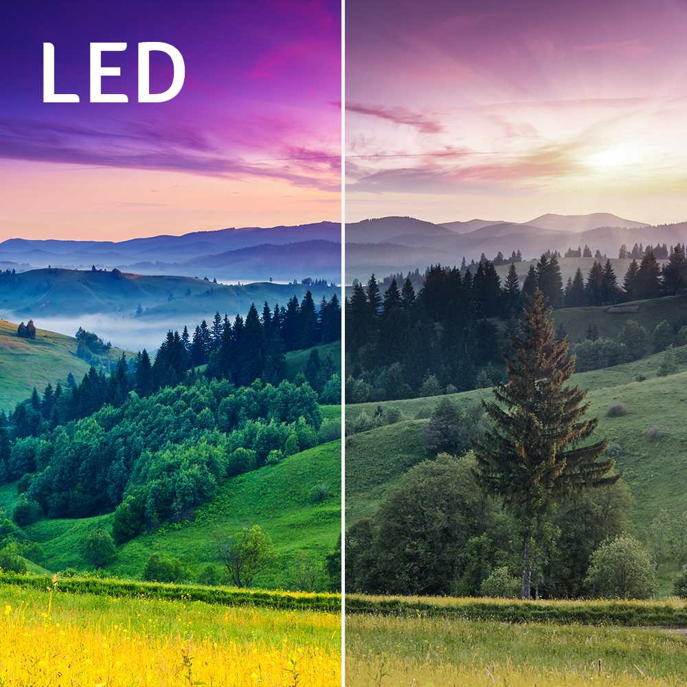Enhanced LED Color Gamut